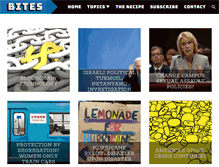 Tablet Screenshot of bitesmedia.com